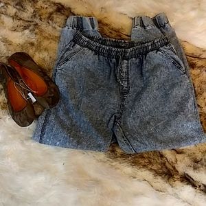 Cleo Cargo Jeans. Size 3XL. Color Blue Jeans.